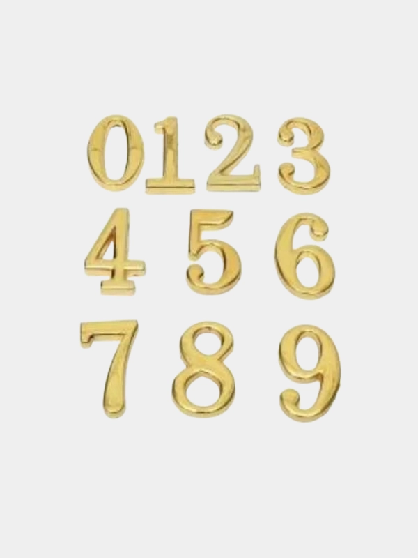 Цифры дверные 5 см