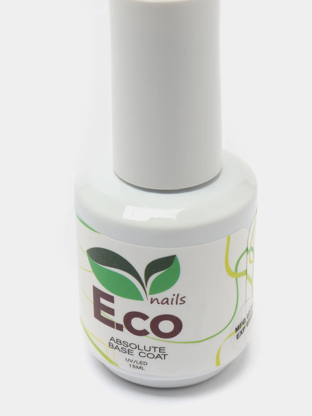 Базовое покрытие E.Co Nails Absolute Base Coat №00, камуфлирующее, 15 мл