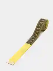 Желтый сантиметр портновский, в прозрачном футляре, 1,5 м