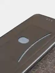 Черный чехол-книжка для Realme C21 / C21Y