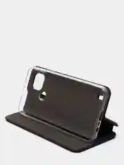 Черный чехол-книжка для Realme C21 / C21Y