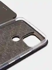 Черный чехол-книжка для Realme C21 / C21Y