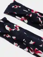 Черный парные повязки мама дочка