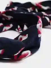 Черный парные повязки мама дочка