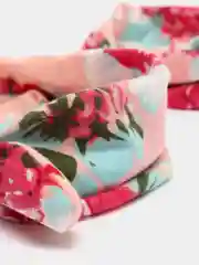 Розовый парные повязки мама дочка