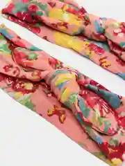 Фуксия парные повязки мама дочка