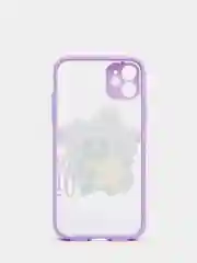 Лавандовый чехол для iPhone 7, 8, XR, 11 совы с защитой камеры айфон про макс с принтом