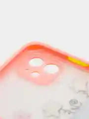 Коралловый чехол для iPhone 7, 8, XR, 11 совы с защитой камеры айфон про макс с принтом