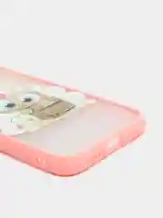 Кораллово-розовый чехол для iPhone 7, 8, XR, 11 совы с защитой камеры айфон про макс с принтом