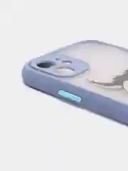 Фиолетовый чехол для iPhone 7, 8, XR, 11 совы с защитой камеры айфон про макс с принтом