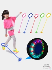 Нейроскакалка с светящимся колесом LED