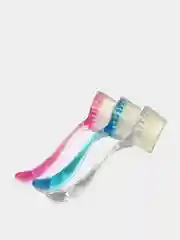 Прозрачный щетка для маникюра и педикюра
