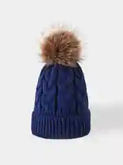 Бежевый детская шапка