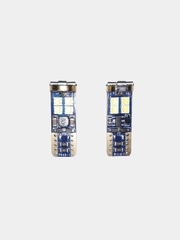 Габаритные светодиодные лампы (2 штуки). Автомобильная LED лампа T10 W5W с CANBUS