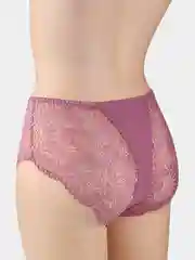 Розовый трусы женские с кружевом
