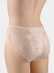 Лимонный трусы женские с кружевом