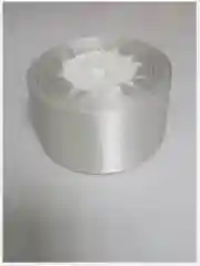 Лента атласная, 5 см, цвет серый