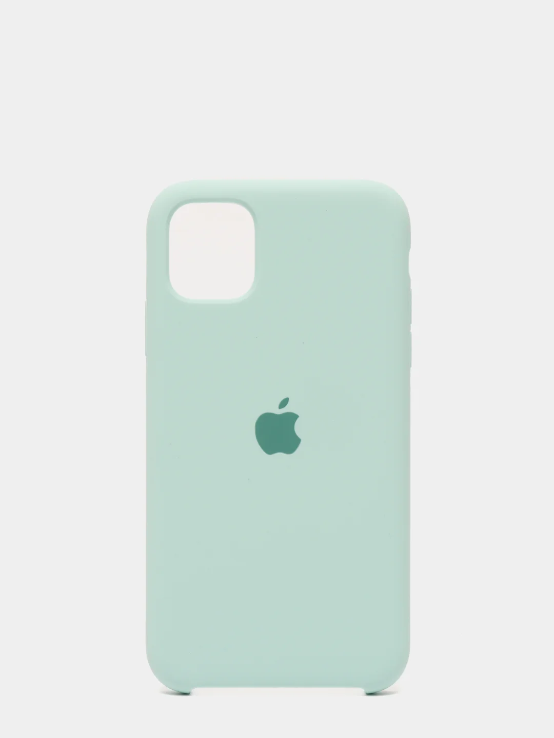 Бирюзовый чехол для iPhone 12 11 XR XS 7 8 SE Plus Pro Max силиконовый айфон