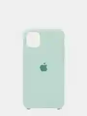 Бирюзовый чехол для iPhone 12 11 XR XS 7 8 SE Plus Pro Max силиконовый айфон