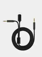 Аудио-кабель JH-039, Lighting - AUX - AUX, 3.5 jack