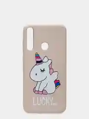 Белый чехол для Huawei Y6 Prime 2020, силиконовый, матовый