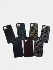 Чехол "Паутинка" для Samsung A22 / A225F / M32 / M325F, резиновый, бархатный
