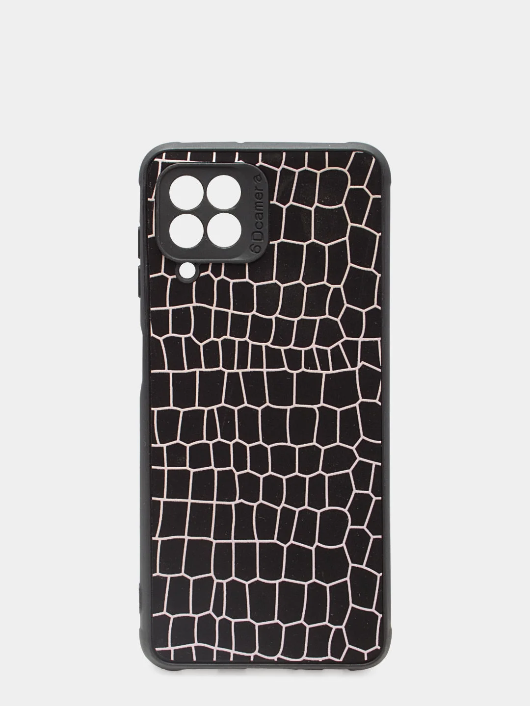 Розовый чехол "Паутинка" для Samsung A22 / A225F / M32 / M325F, резиновый, бархатный
