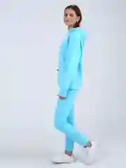 Голубой костюм спортивный Галатея, худи с капюшоном и джоггеры