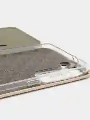 Золотой чехол-книжка для Samsung Galaxy S21+