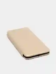 Золотой чехол-книжка для Samsung Galaxy S21+
