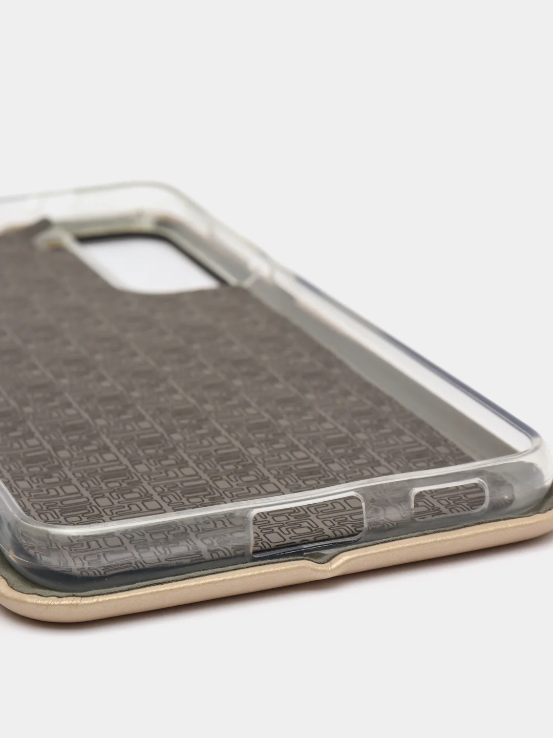 Золотой чехол-книжка для Samsung Galaxy S21+