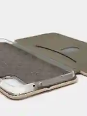 Золотой чехол-книжка для Samsung Galaxy S21+
