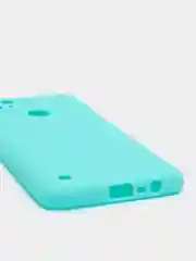 Бирюзовый чехол для Realme C21 силиконовый матовый