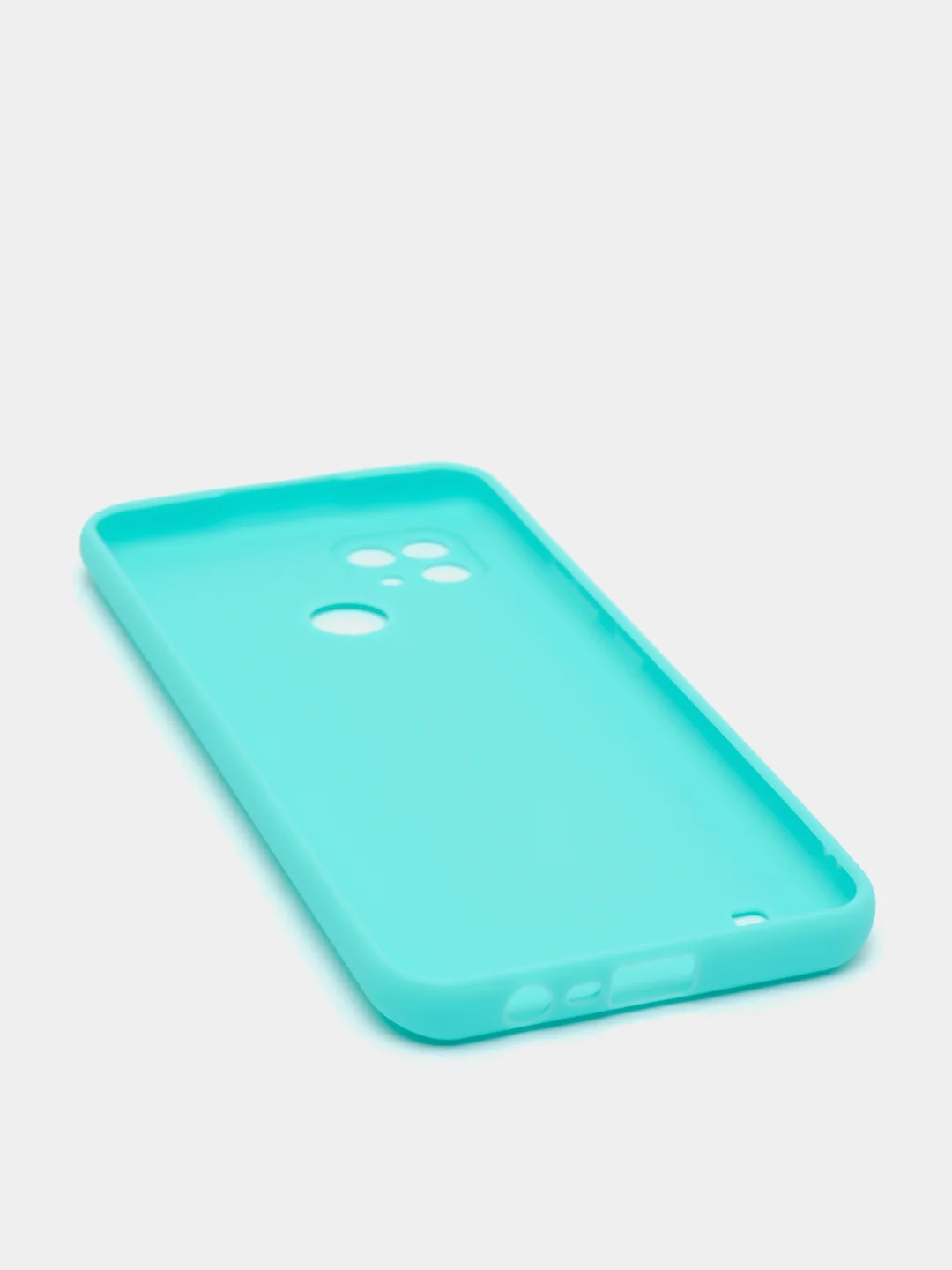 Бирюзовый чехол для Realme C21 силиконовый матовый