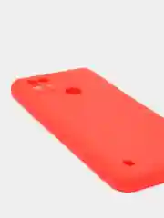 Красный чехол для Realme C21 силиконовый матовый