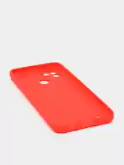 Красный чехол для Realme C21 силиконовый матовый