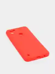 Красный чехол для Realme C21 силиконовый матовый
