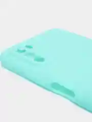 Бирюзовый чехол Xiaomi Poco M3 силиконовый матовый