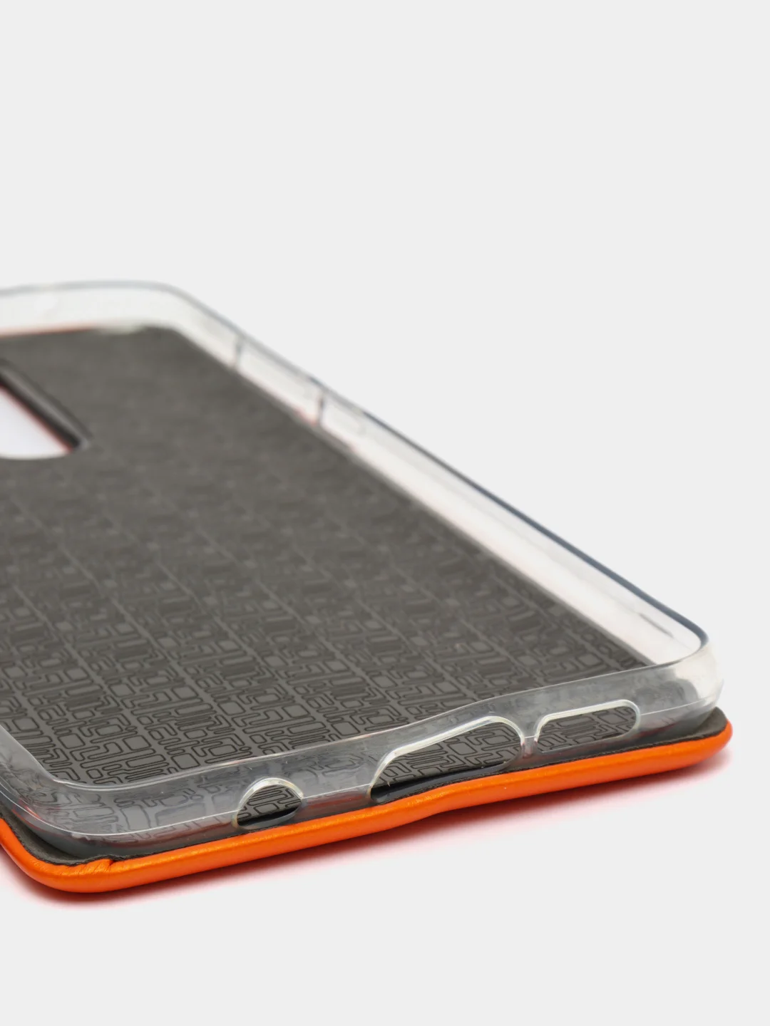 Оранжевый чехол-книжка Xiaomi Redmi 12, 12С,9C,9A,9,7,7A,8,8A,4X,10, Note 12, 9,9S,9Pro,8/8 Pro,7,8T