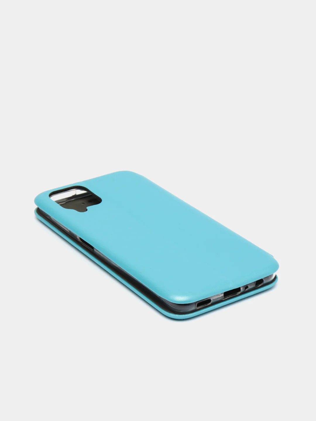 Голубой чехол-книжка для Samsung Galaxy A22 / M32 / M22