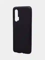 Чехол для Huawei Nova 6, матовый, с глянцевым ободком