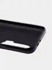 Чехол для Huawei Nova 6, матовый, с глянцевым ободком