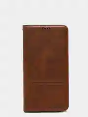 Коричневый чехол-книжка для Xiaomi Redmi 10