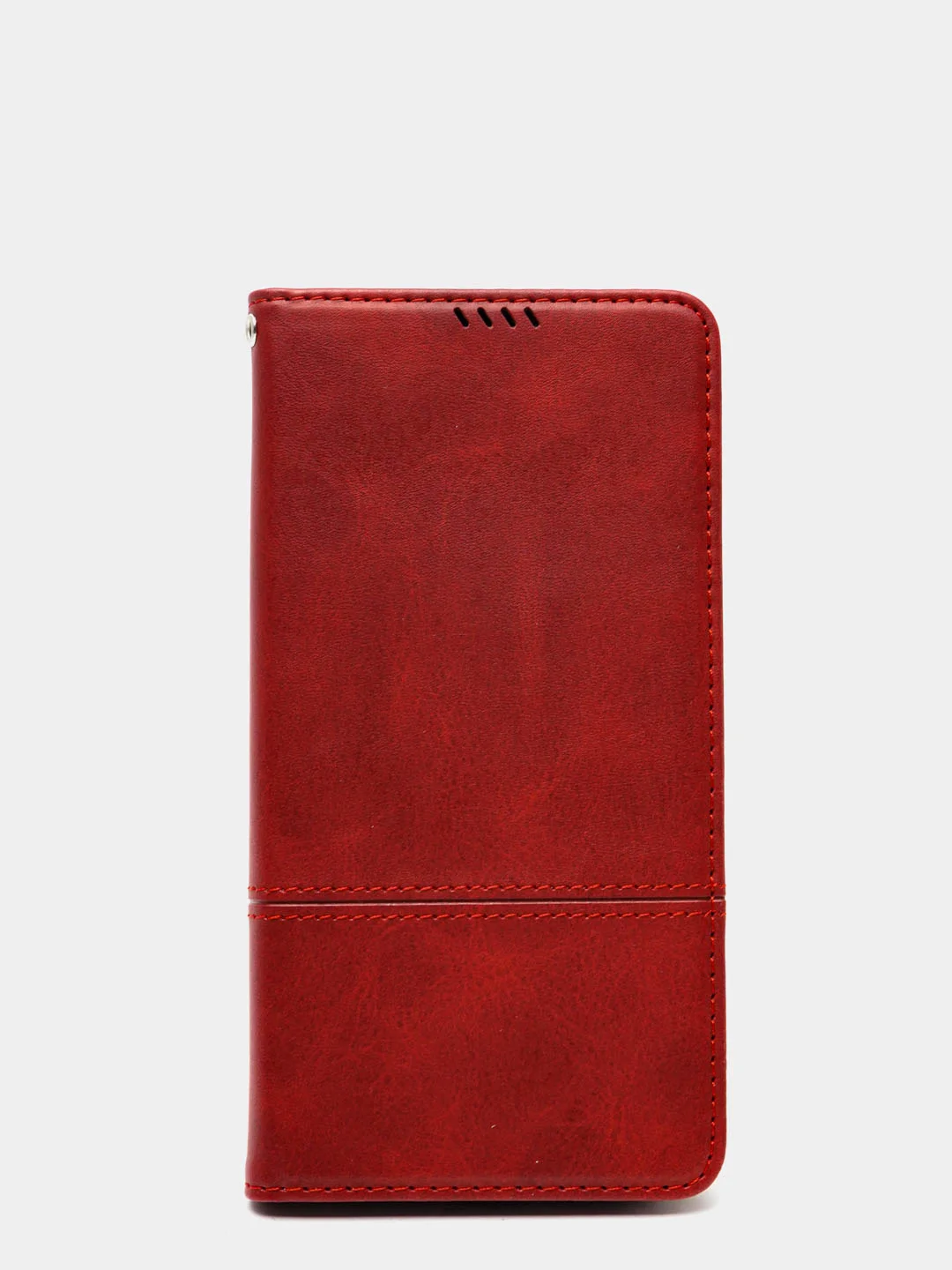Коричневый чехол-книжка для Xiaomi Redmi 10