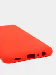 Красный чехол Silicone Cover для Samsung Galaxy A22, M32 силиконовый