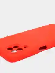 Красный чехол Silicone Cover для Samsung Galaxy A22, M32 силиконовый