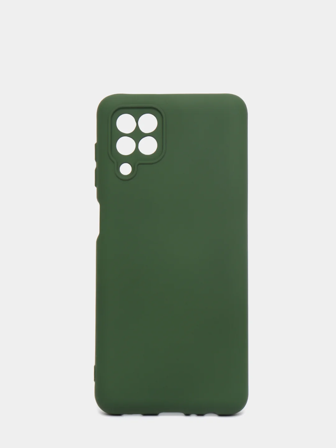 Хаки чехол Silicone Cover для Samsung Galaxy A22, M32 силиконовый