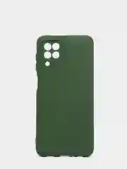 Хаки чехол Silicone Cover для Samsung Galaxy A22, M32 силиконовый