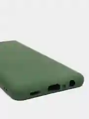 Хаки чехол Silicone Cover для Samsung Galaxy A22, M32 силиконовый