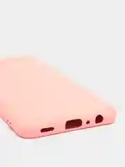 Розовый чехол Silicone Cover для Samsung Galaxy A22, M32 силиконовый